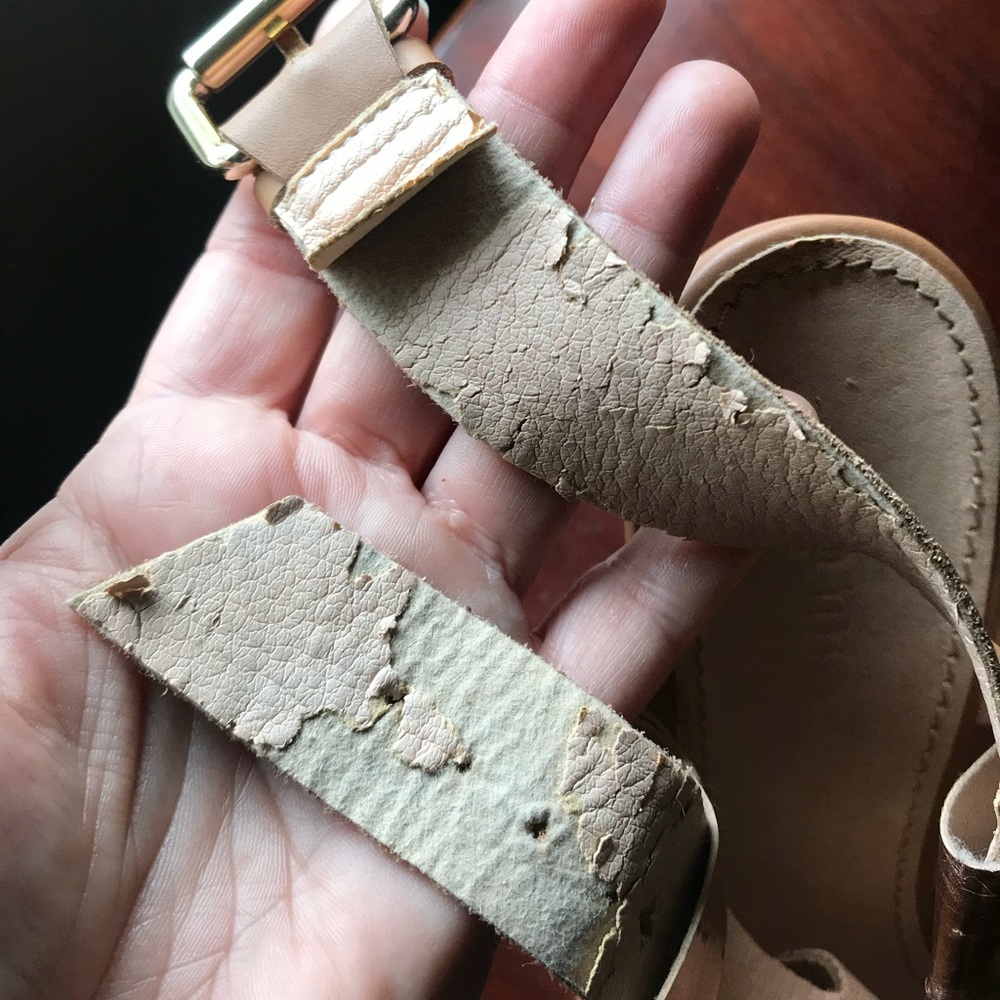 Platform Sandals Camel Color - Picture 7 of 8